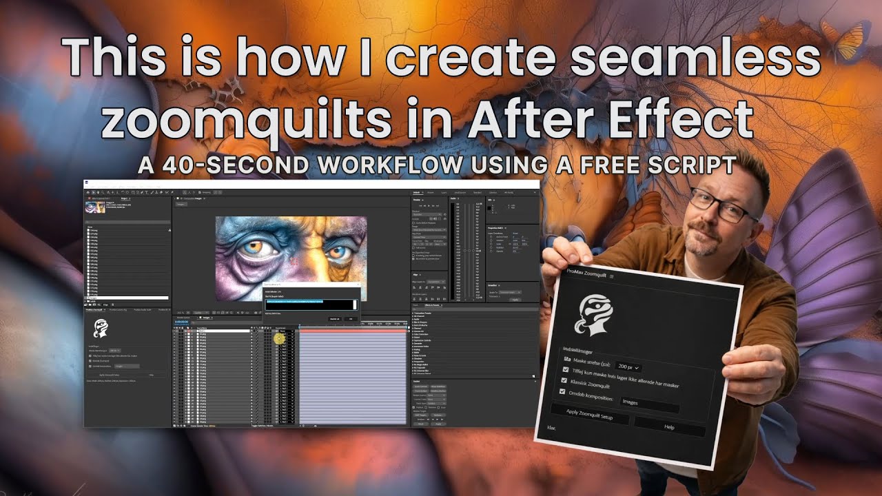 This Is How I Create Seamless Zoomquilts in After Effects