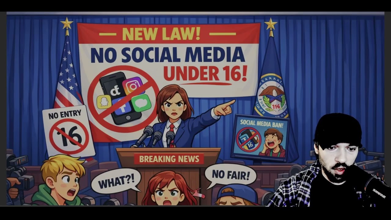 Why banning social media for people under 16 is good