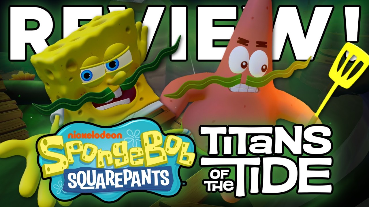 SpongeBob SquarePants: Titans of the Tide (Nintendo Switch 2) Официальный обзор! — ZakPak