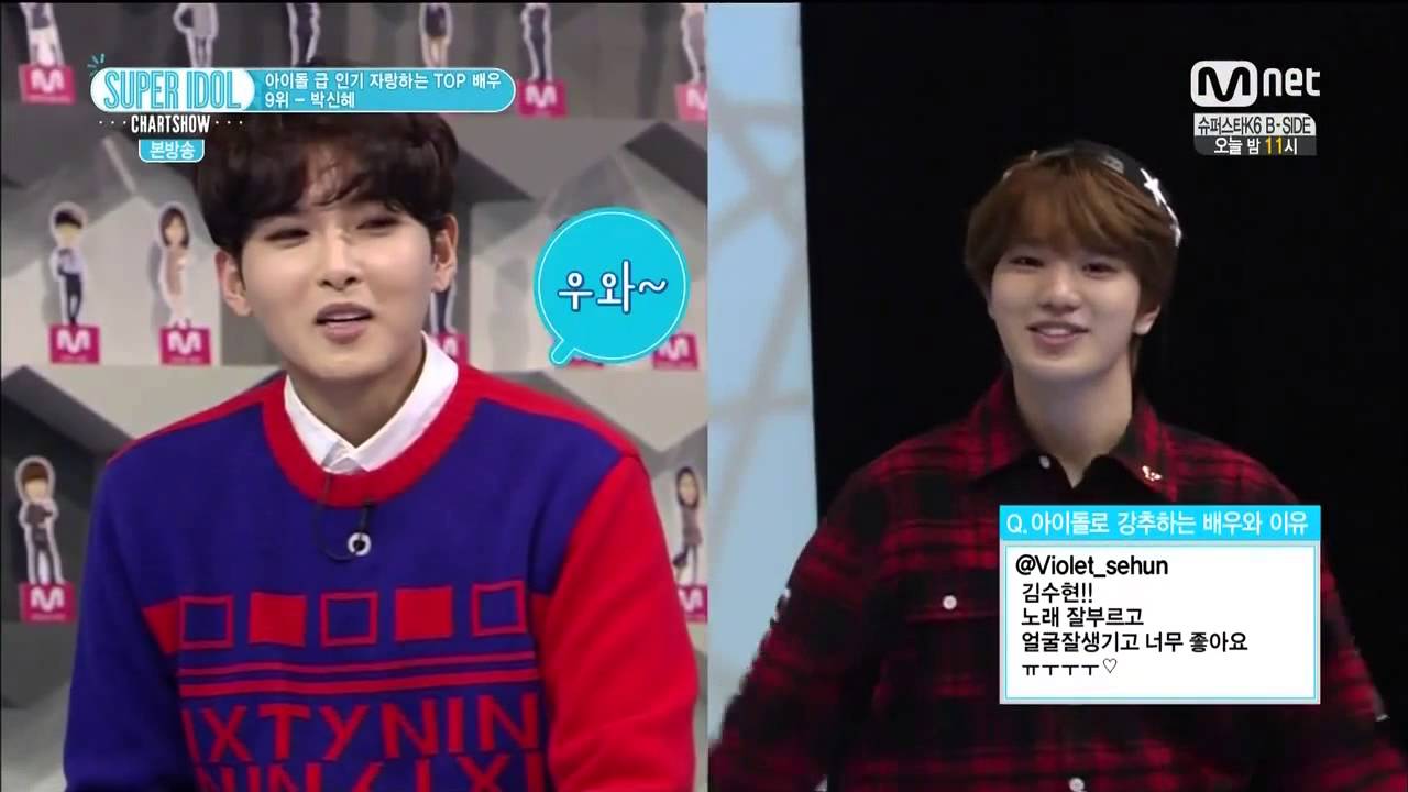 141212 Girl group dance battle - Ryeowook vs. Sungjong