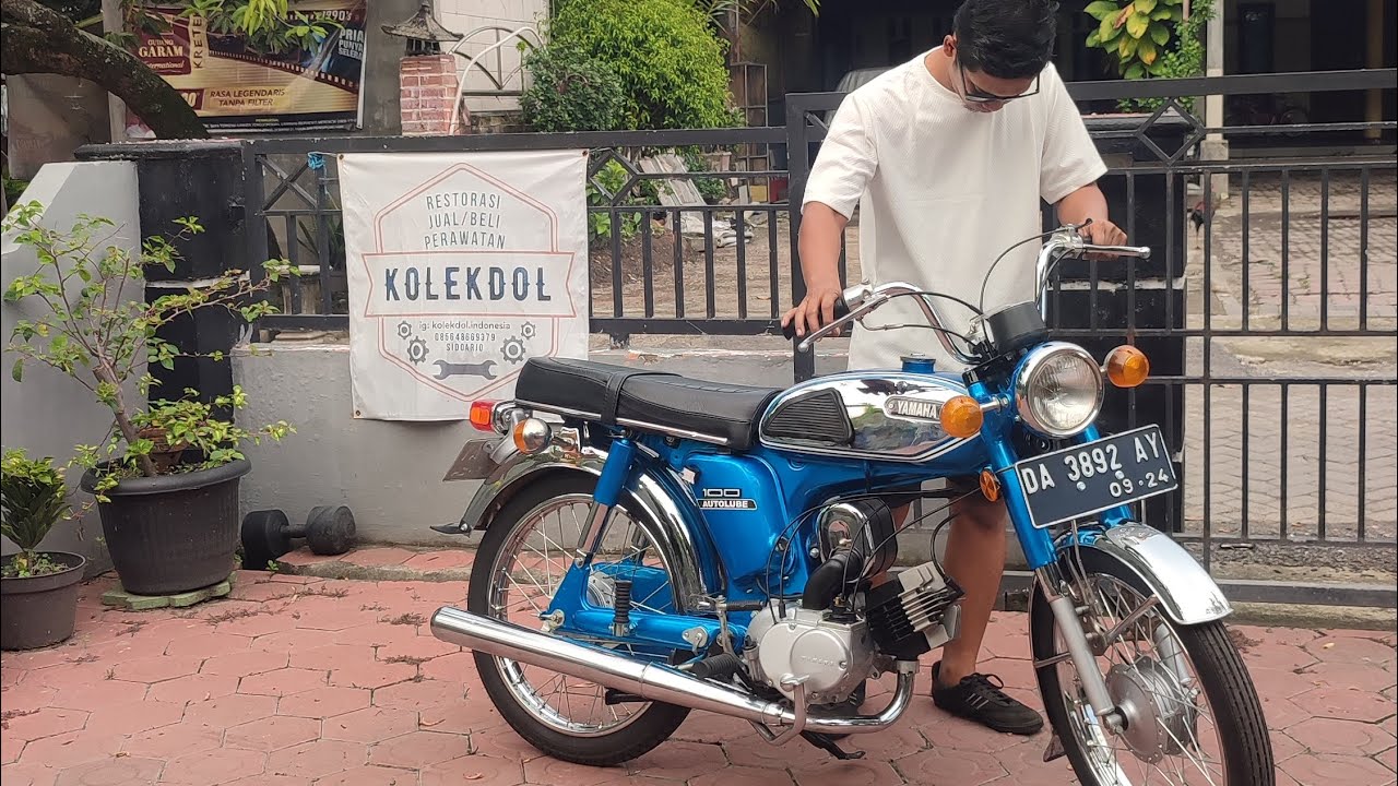 Yamaha L2 L2g L2s L2gf Yb100 review tentang restorasi motor klasik