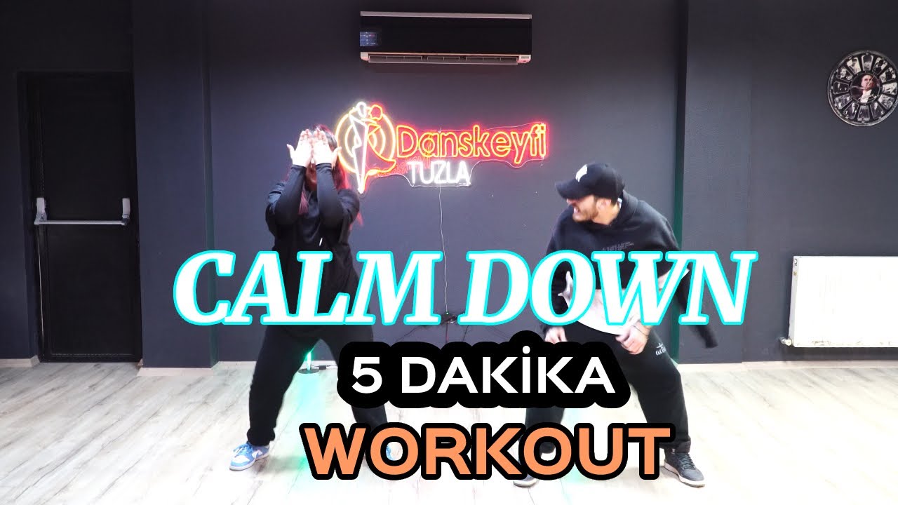 5 Dakika Beginner Dance Workout |CALM DOWN by Rema |Hip Hop | Dance Workout | Dans Dersleri 2023