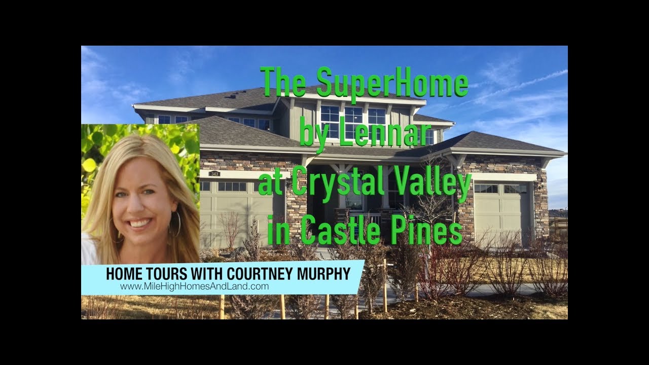 New Homes in Castle Pines Colorado - The SuperHome by Lennar at Castle Valley - NextGen
