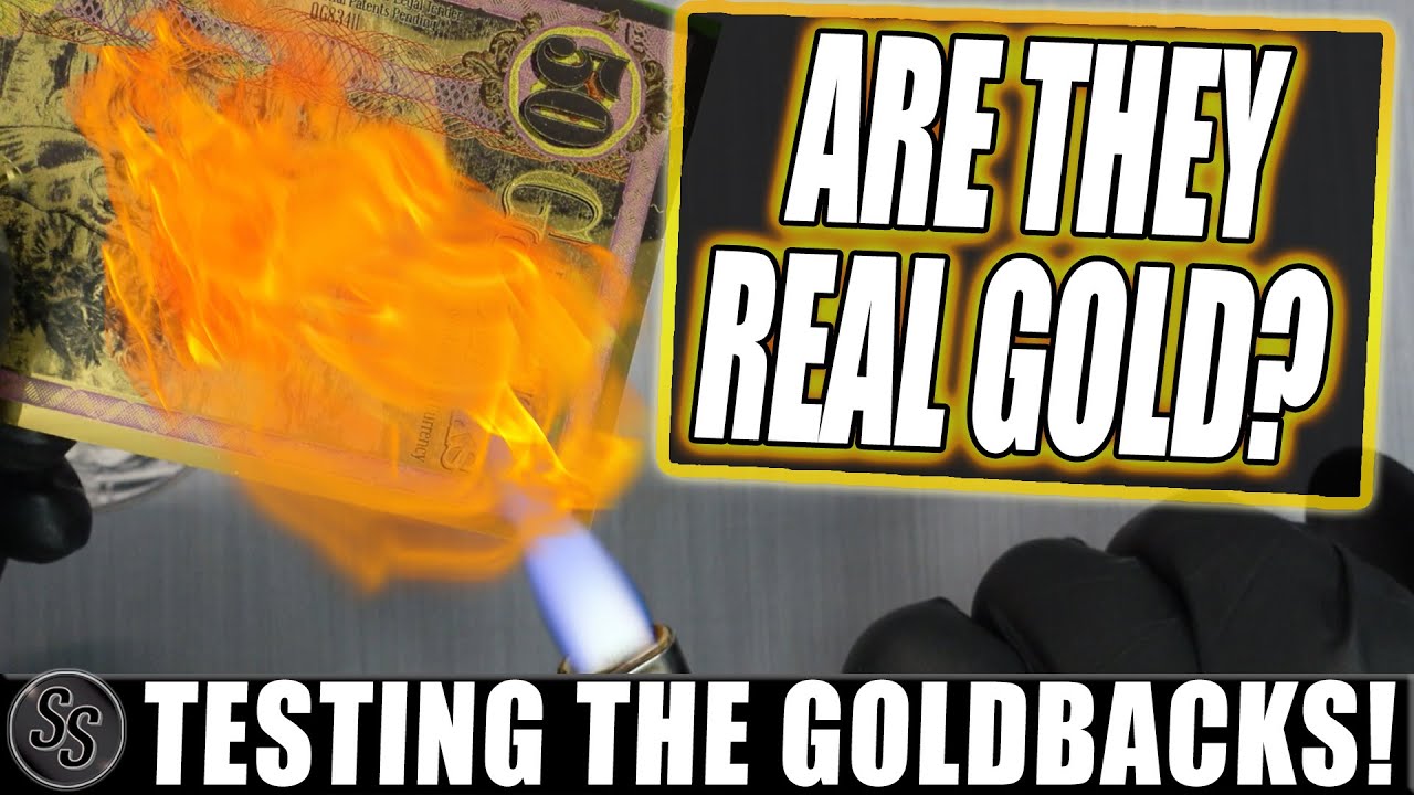 I Put the Goldback to the test... Are they real Gold?