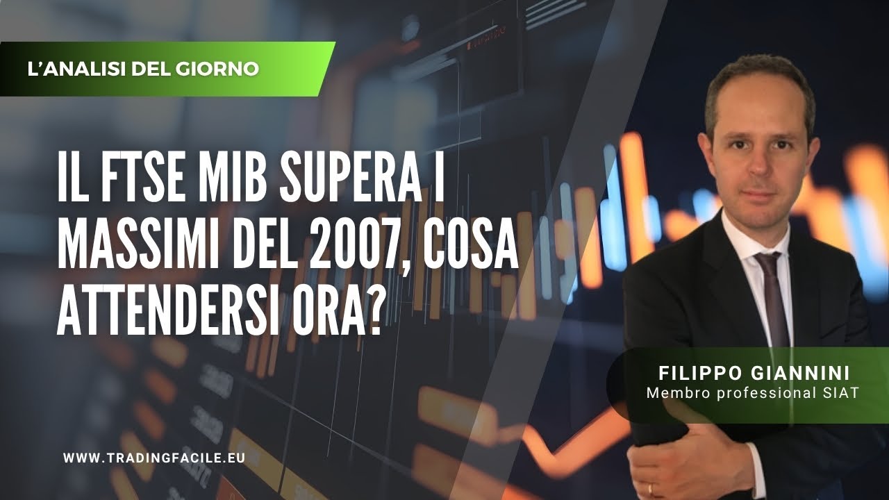 Il Ftse Mib supera i massimi del 2007, cosa attendersi ora? - Trade & Talks 12-11-2025