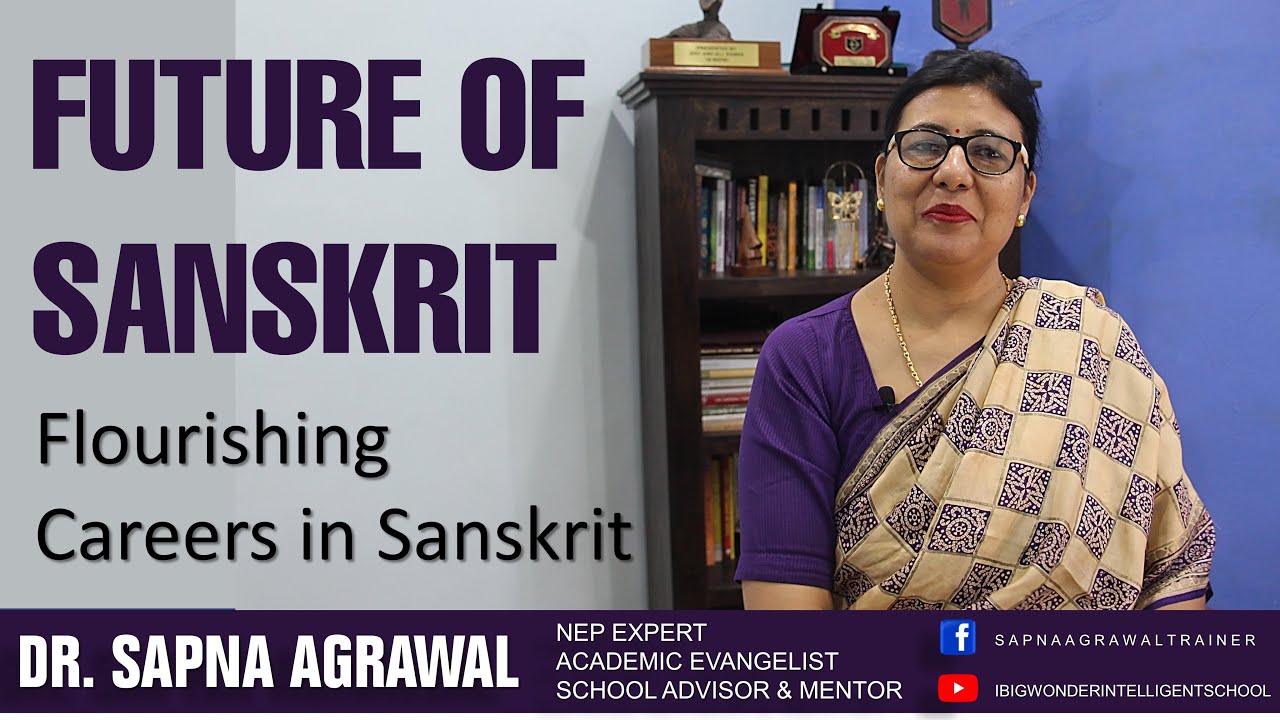 How #Sanskrit can make you #rich ? | Great Career Options | #NEP | Sapna Agrawal | Mentor