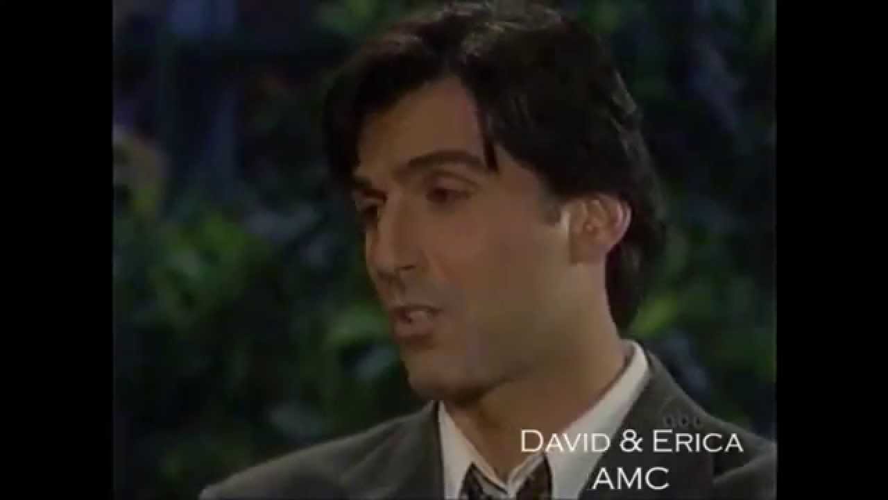David Tells Gillian [David & Erica] November 1, 1999 All My Children