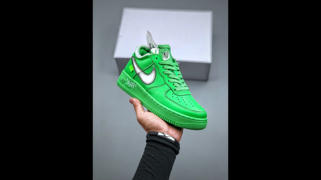 Off-White x Nike Air Force 1 Low &ldquo;Light Green Spark&rdquo; DX1419-300 For Sale