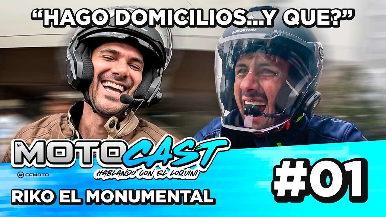 MotoCast - De la FAMA al DOMICILIO: RIKO El Monumental cuenta la VERDAD que NADIE esperaba 😱 #01