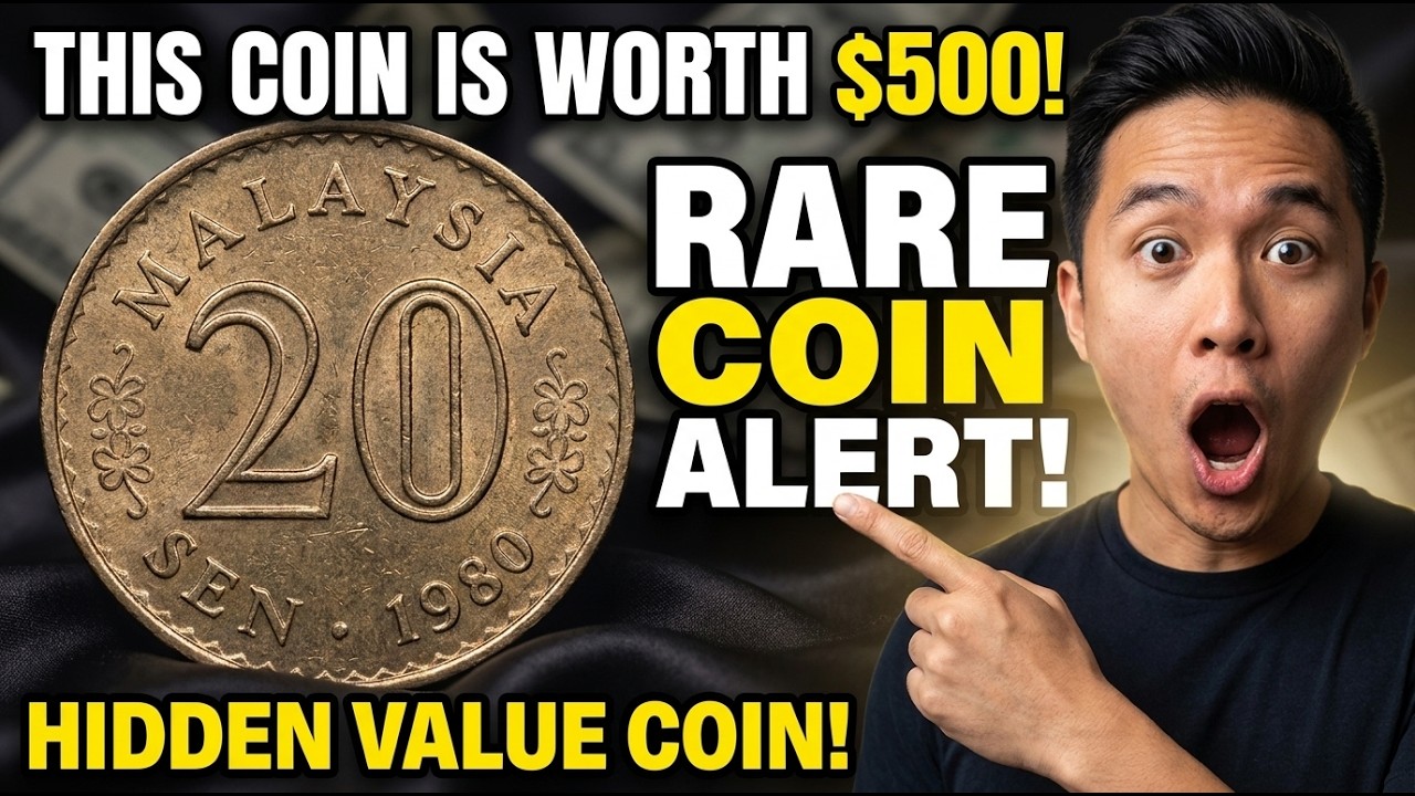 Rare 1980 Malaysia 20 Sen Coin Worth 95 Dollars Shocked Collectors Worldwide.