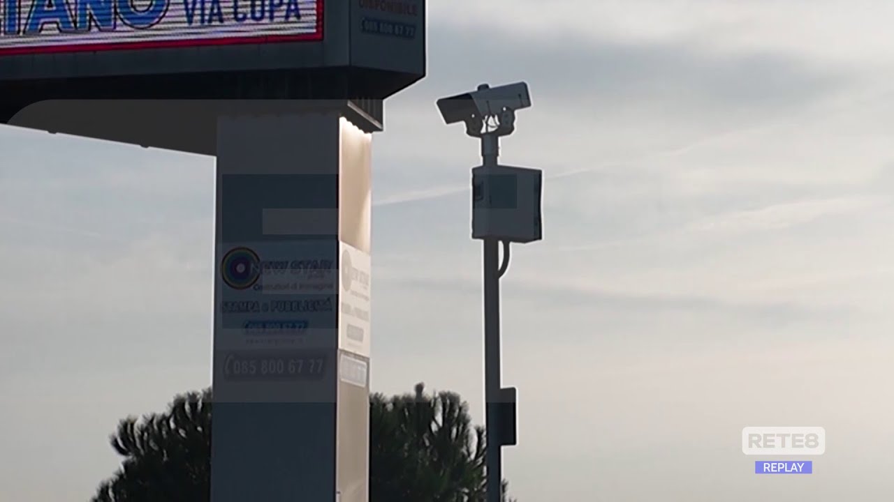 Giulianova - T-red, 80% di multe in meno