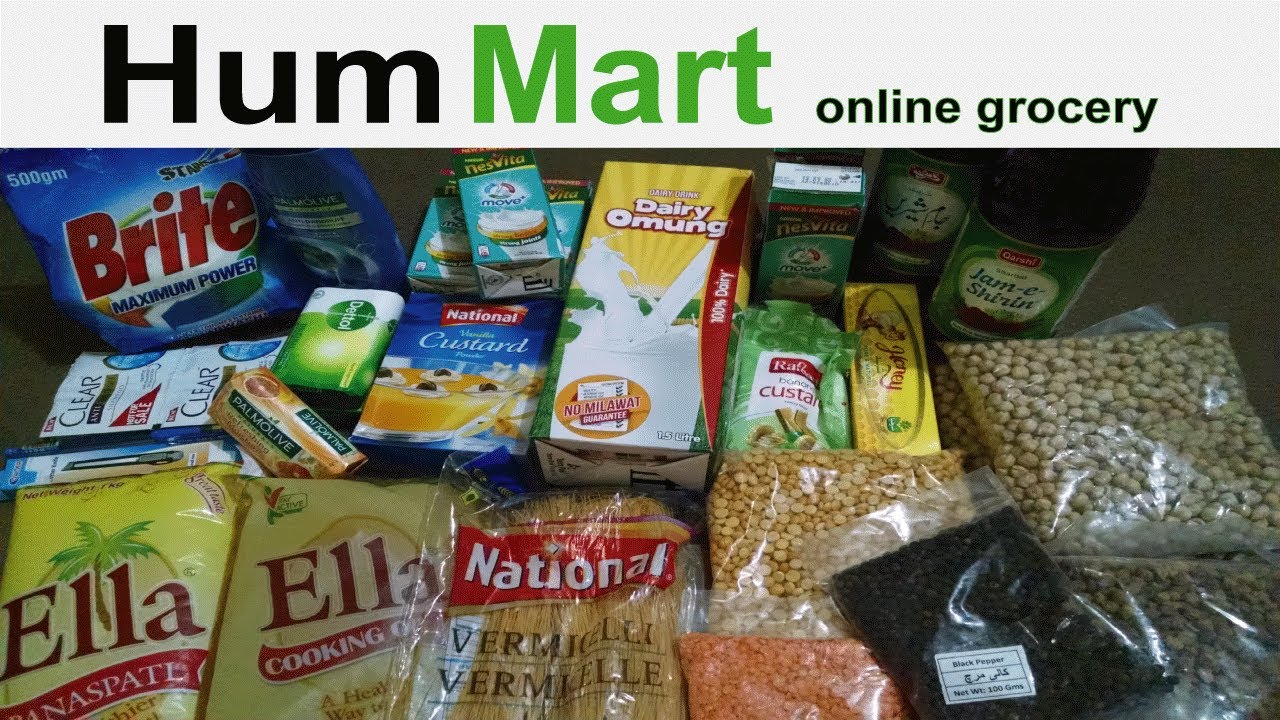 Hum Mart || online grocery shopping store || Haul