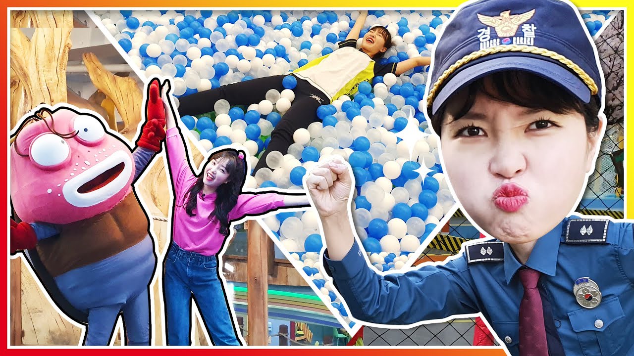 체험놀이 모아보기 50분! 경찰박물관 직업체험 라바 키즈카페 아이와 가볼만한 곳 [유라]