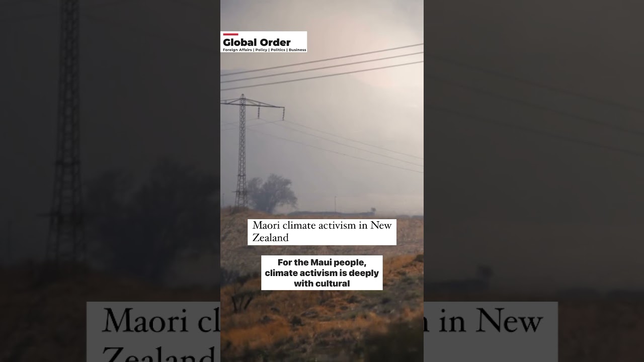 Maori climate activism in New Zealand #māori #climate #newzealand