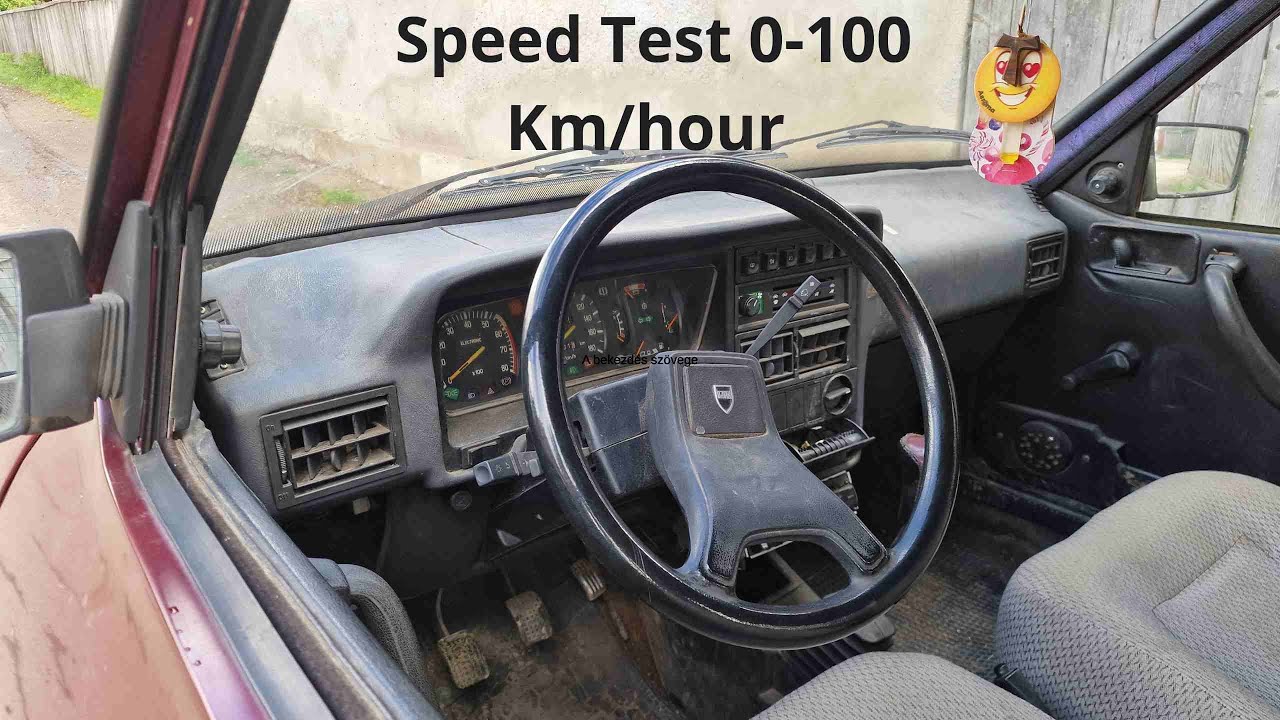 Dacia 1310 Speed Test 0-100 Km /Hour #speed