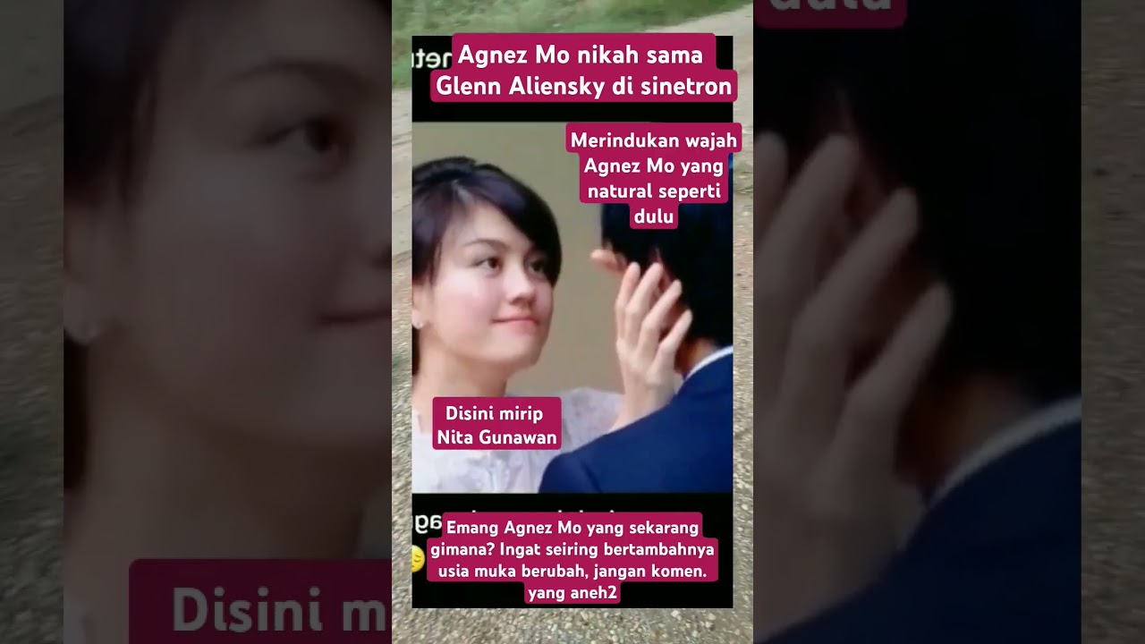 AGNEZ MO NIKAH SAMA GLENN ALIENSKY DI SINETRON#trending#shortvideo#agnesmonica#glennalinskie#artist