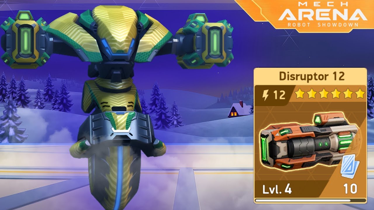 Killshot with Disruptor 12 is Wild | Mech Arena