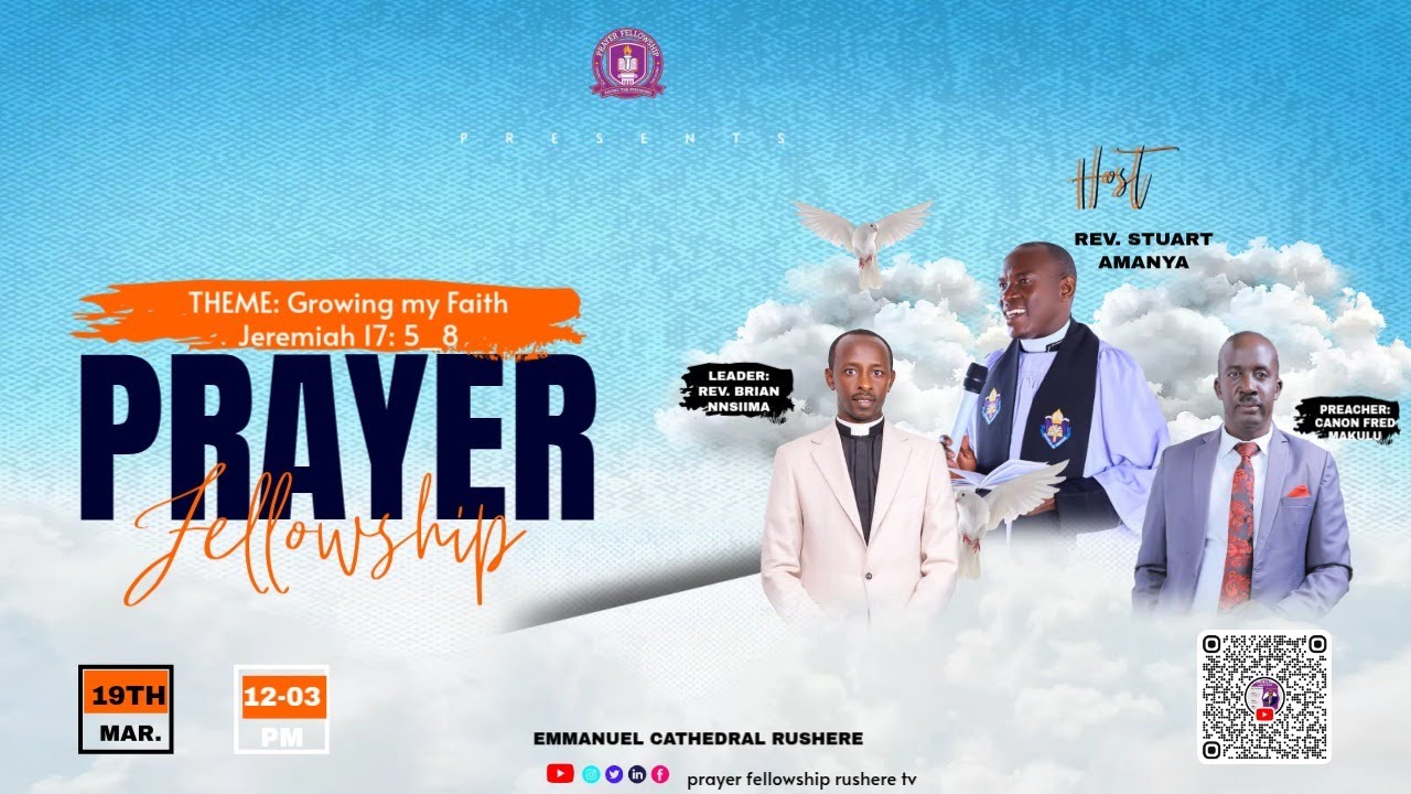 GROWING MY FAITH || THURSDAY FELLOWSHIP - REV. AMANYA STUART || 19.03.2026