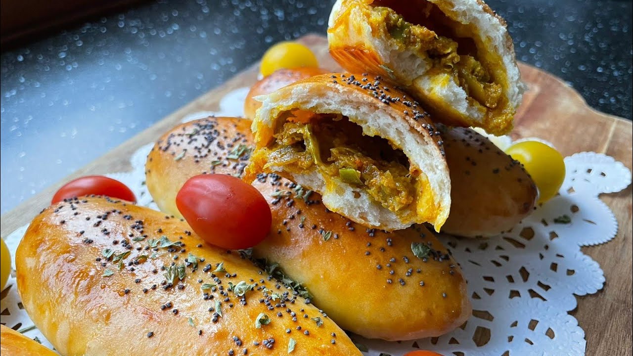 PETITS PAINS FARCIS au poulet /طلبية رمضان :   خبز محشي بدجاج عمري كلشي و طيبي مرة واحدة
