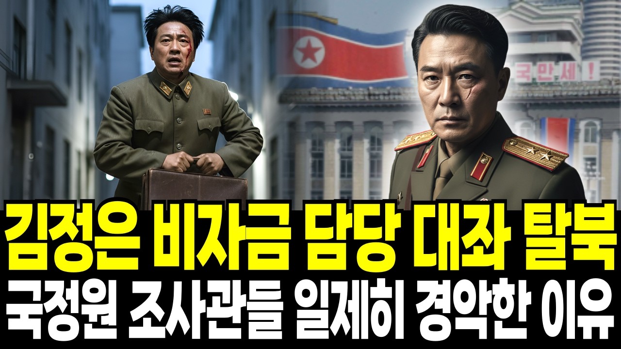 북한 권력자 외화벌이국 대좌 탈북, 100만 달러 음모의 덫에 빠져 유령이 된 충격 사연