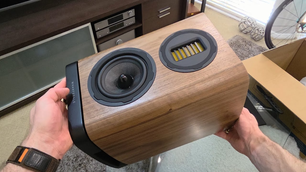 Распаковка Wharfedale EVO 5.1 + Side-by-side KEF Q150 (Q150BL/Q150WH) и Wharfedale Linton Heritage