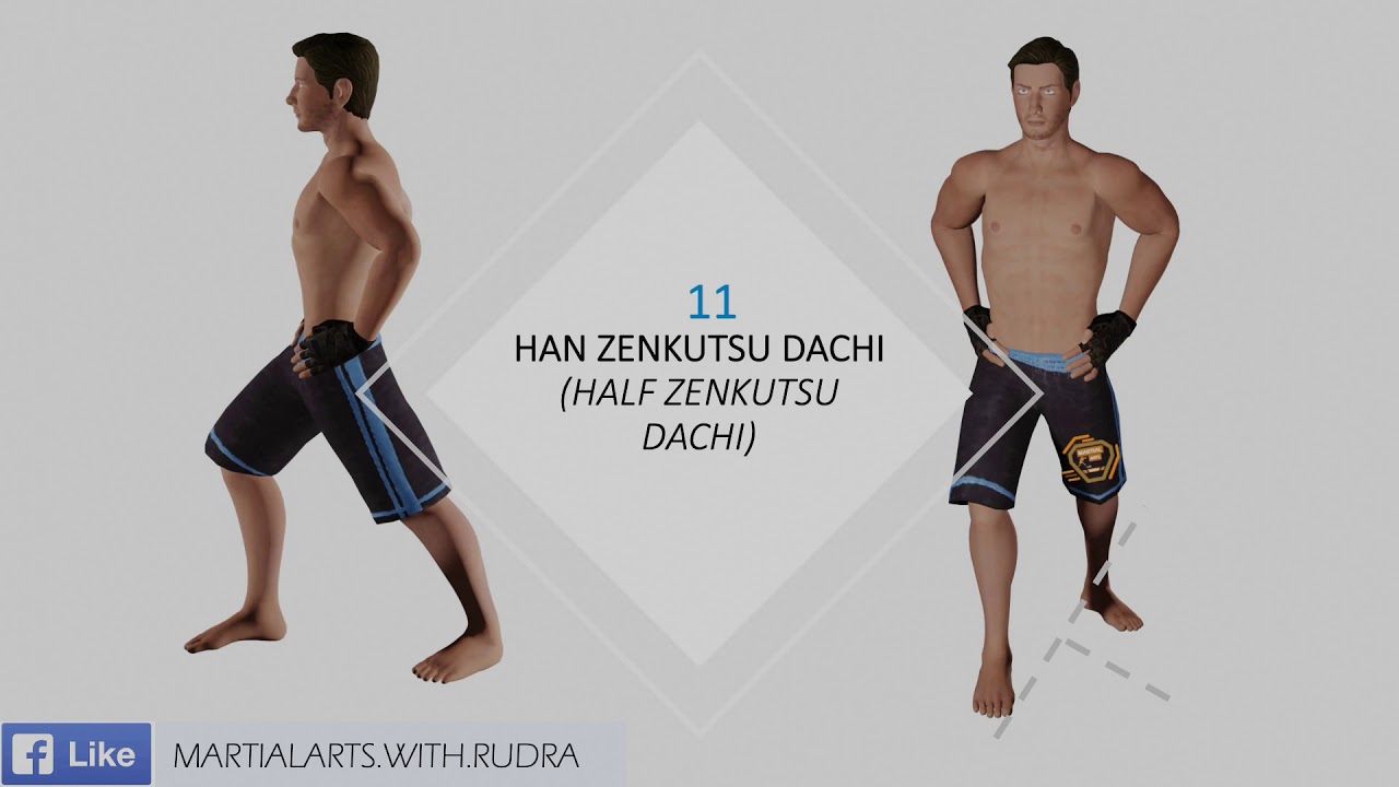21 KARATE STANCES