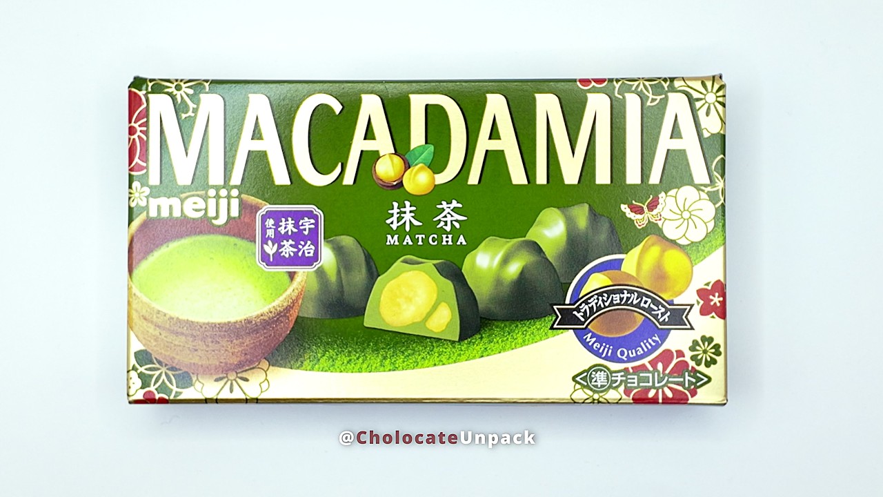 Is this the ultimate Matcha snack? Meiji Macadamia Unboxing