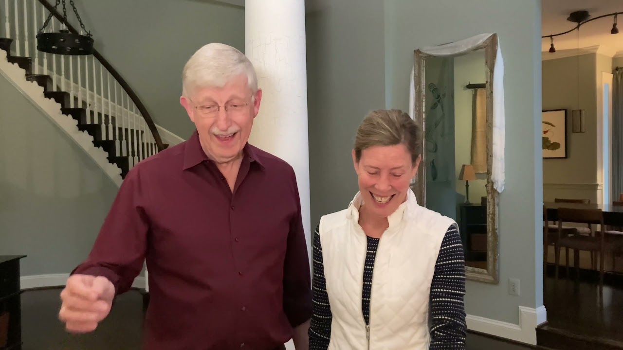 Dr. Francis Collins and Diane Baker Say Farewell to NIH