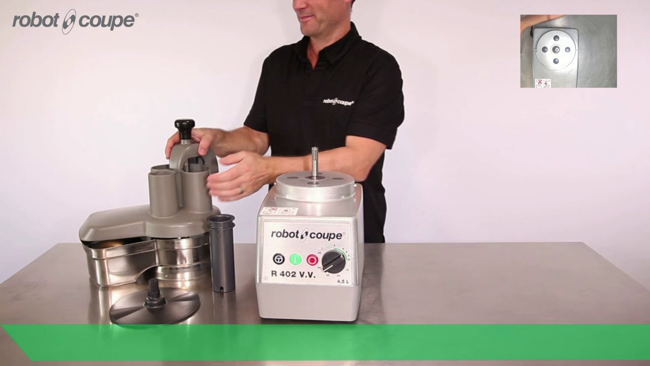 Robot-Coupe R402 V.V. Assembly & Operation