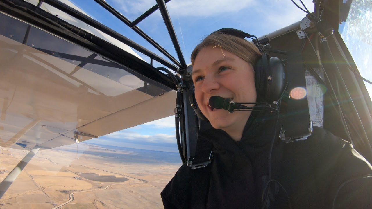 Flying in My Dad's Rans S7