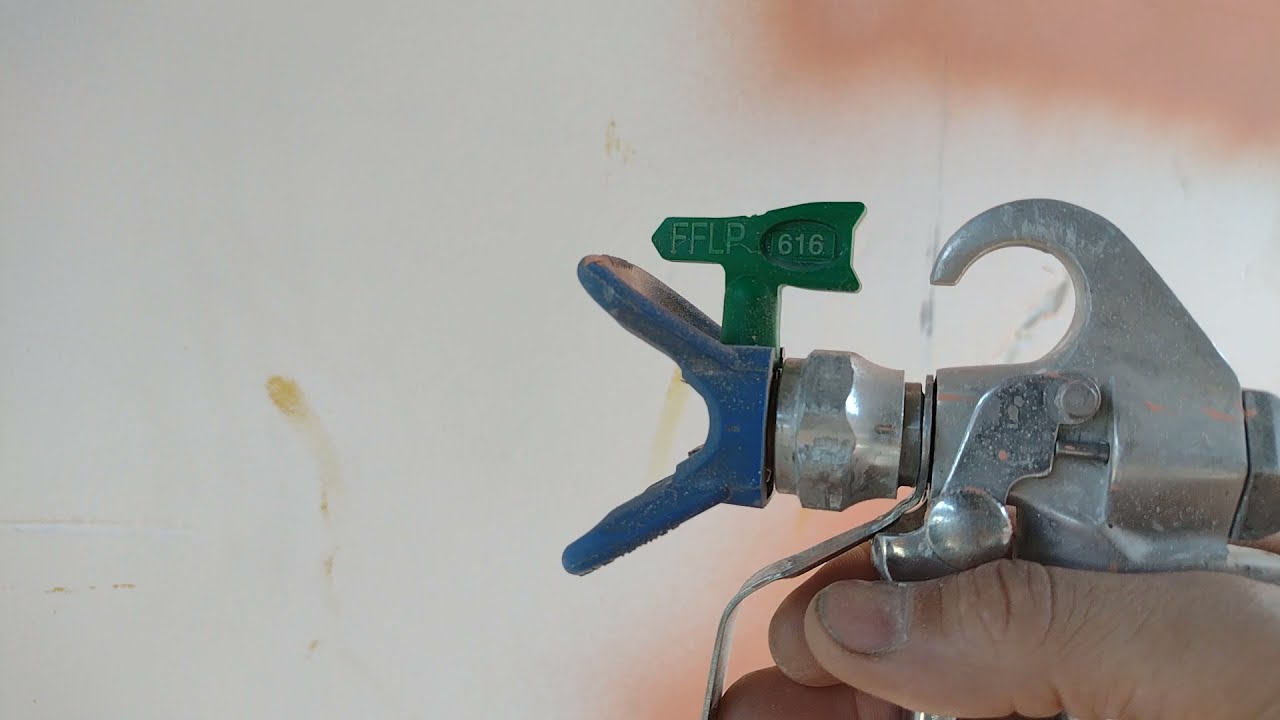 BICO FFLP 616.Primeiros testes para pintura AIRLESS Vonder .