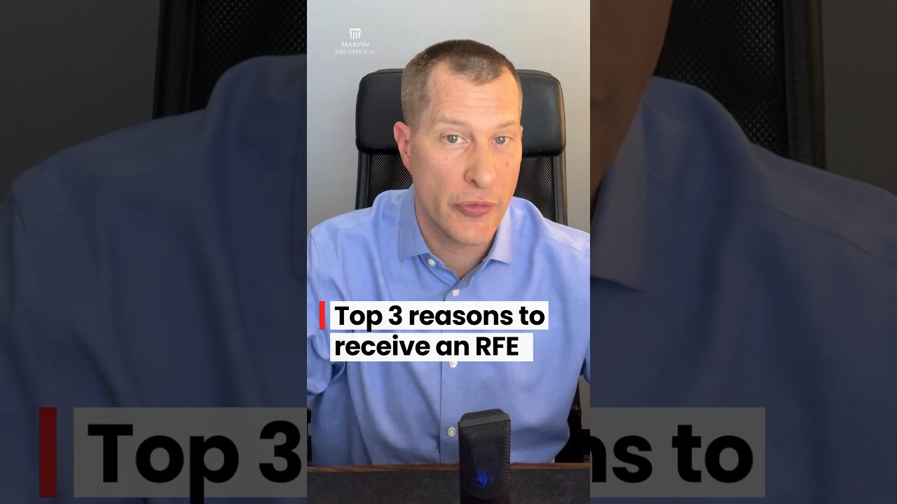 Top 3 reasons to receive an USCIS rfe #immigrationattorney #uscis #immigration