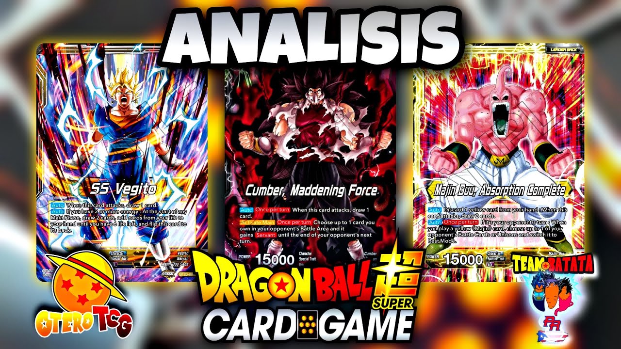 🔴 NUEVOS LÍDERES BT20!!! - NEGRO Y AMARILLO - DRAGON BALL SUPER CARD GAME