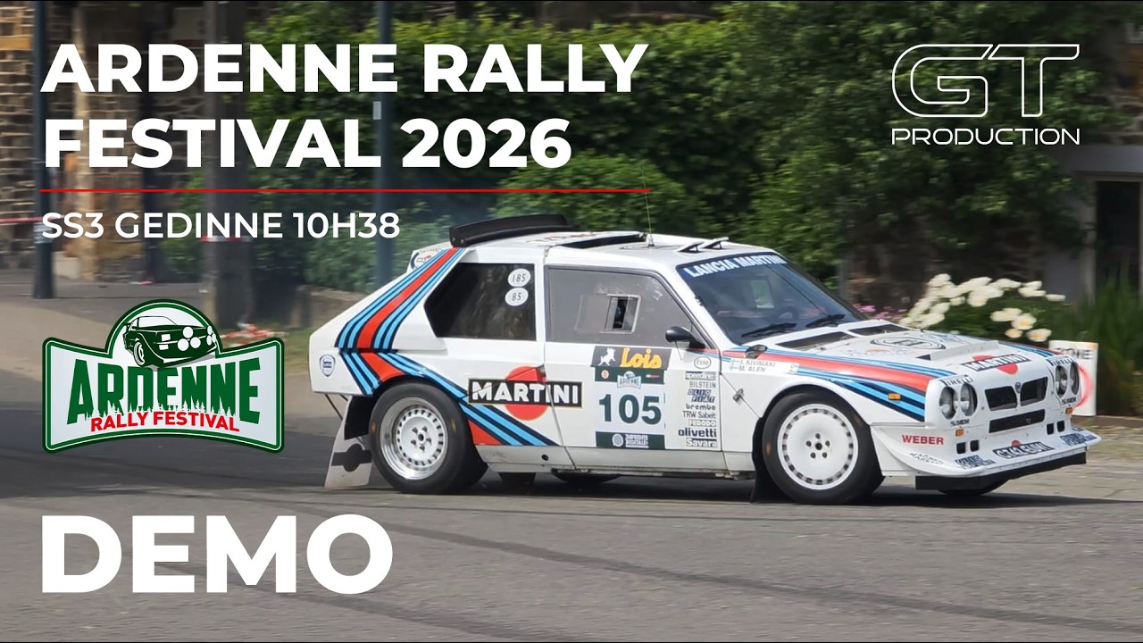 Ardenne Rally Festival 2026 - DEMO SS3 Gedinne 10h38 