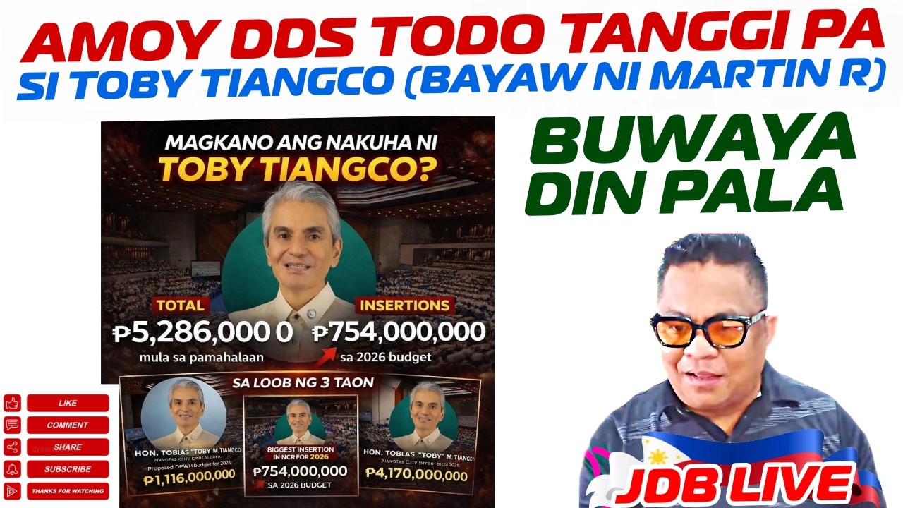 Toby Tiangco Amoy DDS na at Todo Puri kay Sara