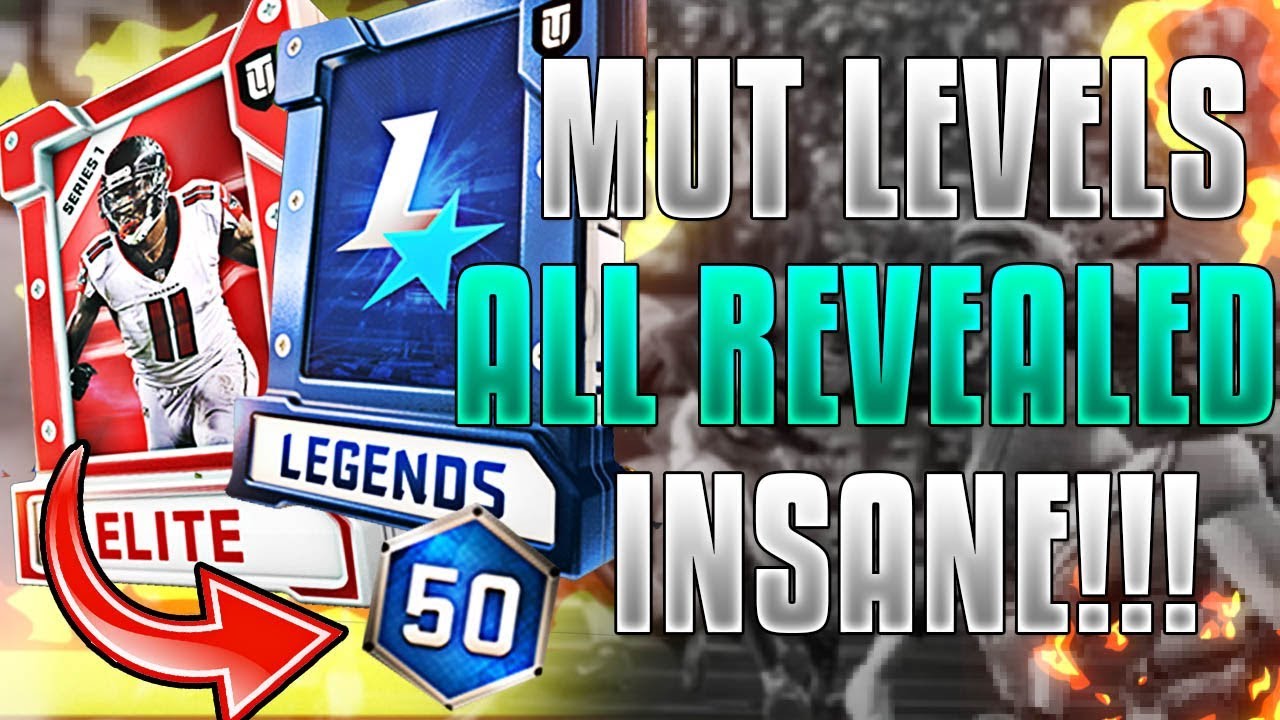 ALL MUT LEVELS AND REWARDS! GUARANTEED LEGEND! Madden 19 Ultimate Team