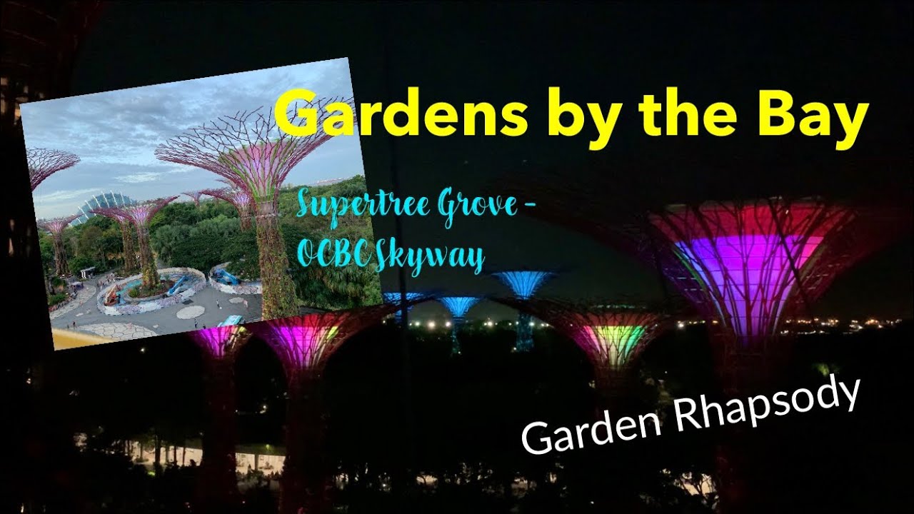 Gardens by the Bay Light Show Singapore | Garden Rhapsody | Tita Nel&rsquo;s World