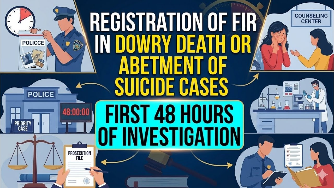 Dowry Death Cases Part 2: First 48 hours of Investigation / proceeding 