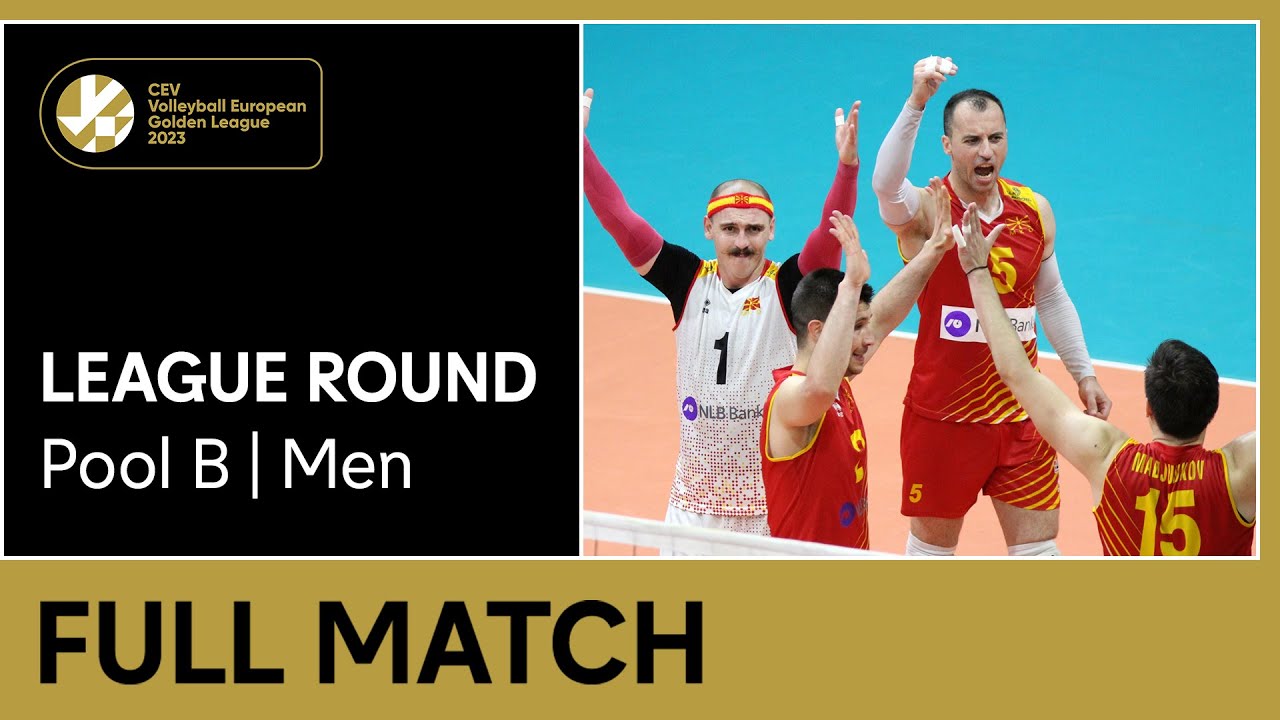 Full Match | North Macedonia vs. Croatia - CEV Volleyball European Golden League 2023