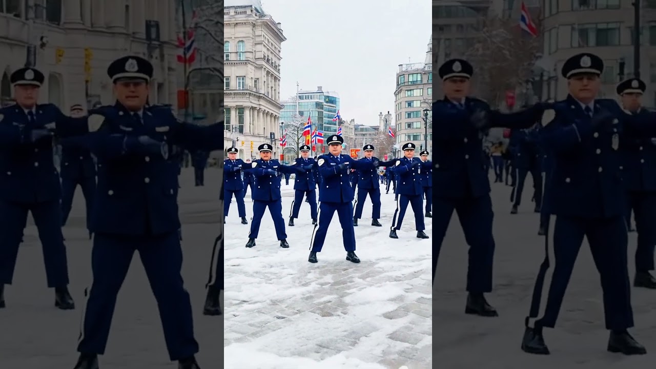 Finland Police Dance 2025 🚔💃 | Nordic Cops on the Beat | Blurred Lines