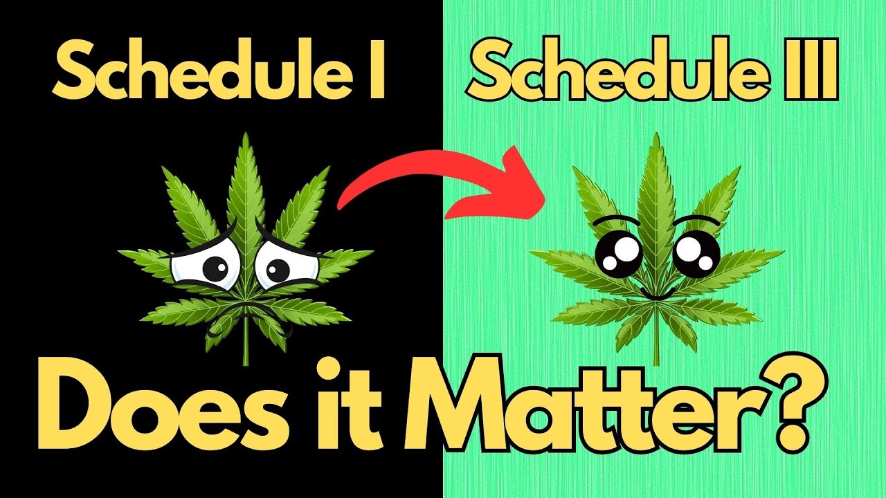 Does Schedule III matter for legalization or medical pot?