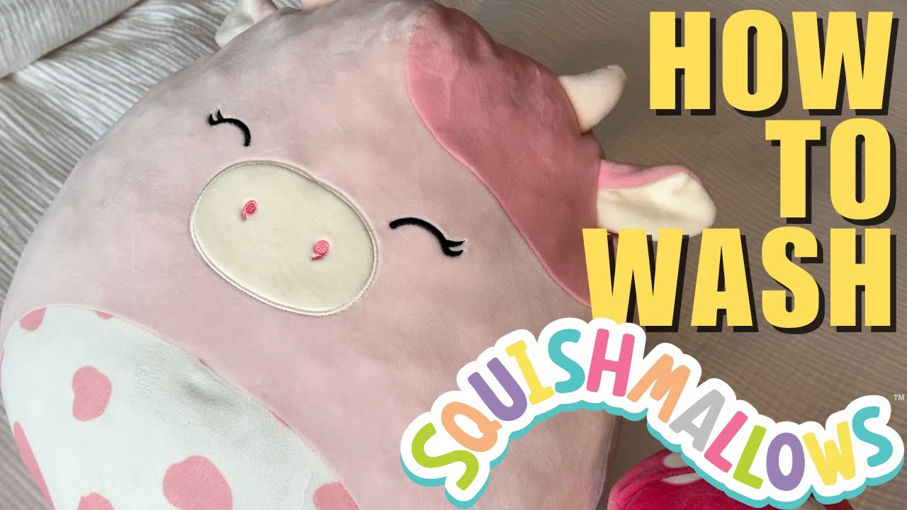 Как удалить пятна и постирать мягкие игрушки-антистресс в стиральной машине