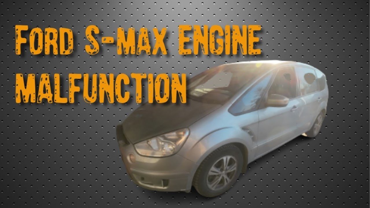 Ford S-max mittaristossa palaa engine malfunction