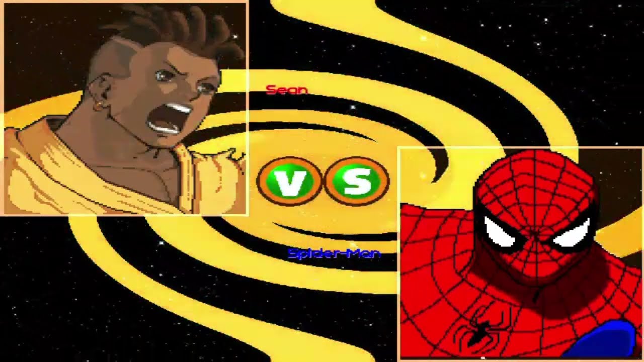 MG026 MUGEN - Sean Matsuda #37 vs. Spider-Man (Fiction Fight)