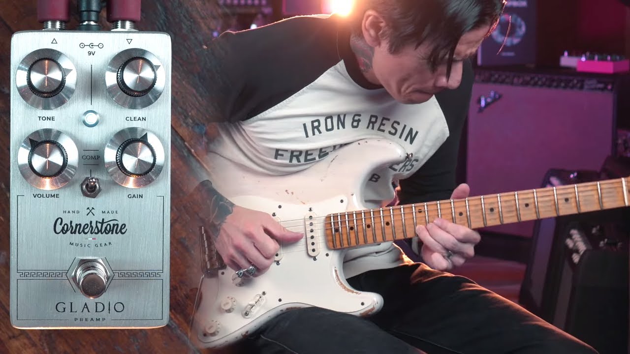 Cornerstone Gladio SC preamp/overdrive pedal