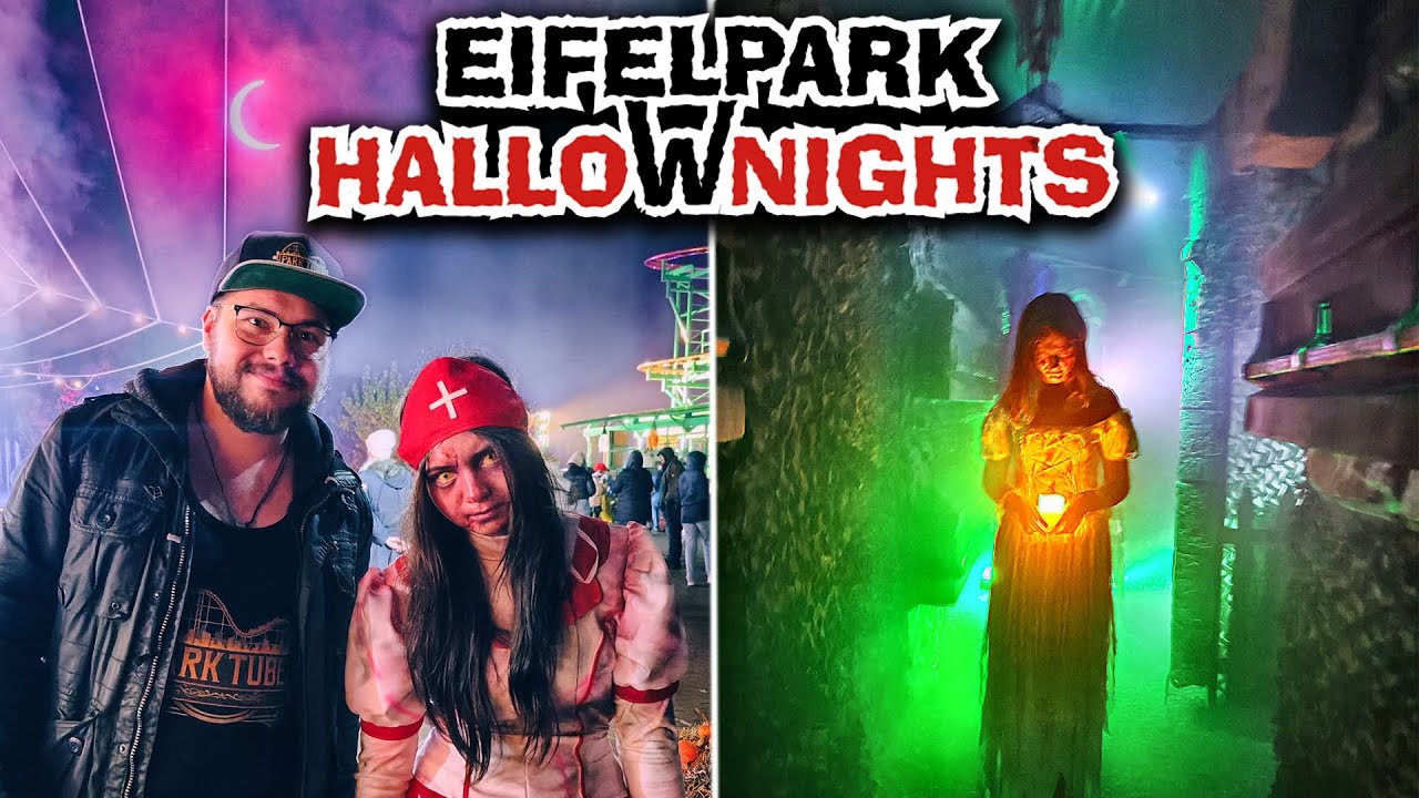 EIFELPARK HALLOWNIGHTS Vlog 2024 - Was erlebt man bei diesem Halloween Event? | Eifelpark Gondorf