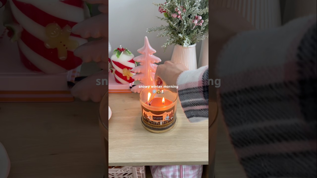 woke up to snow!!🌨️ #snowday #snowymorning #wintermorningroutine #aesthetic #christmas #selfcare
