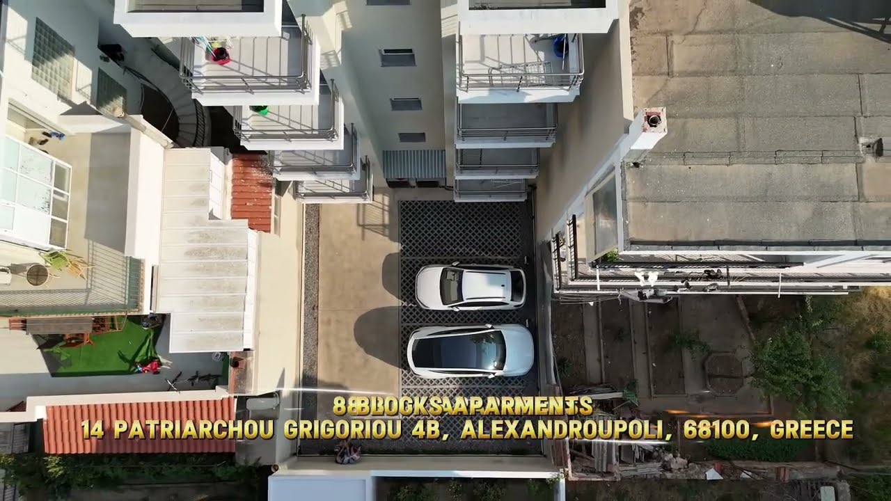 8 block apartments Alexandroupoli.