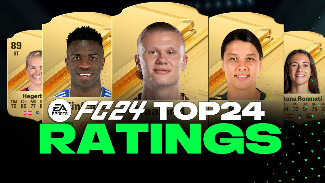Die offiziellen EA SPORTS FC24 TOP 24 Ratings👀