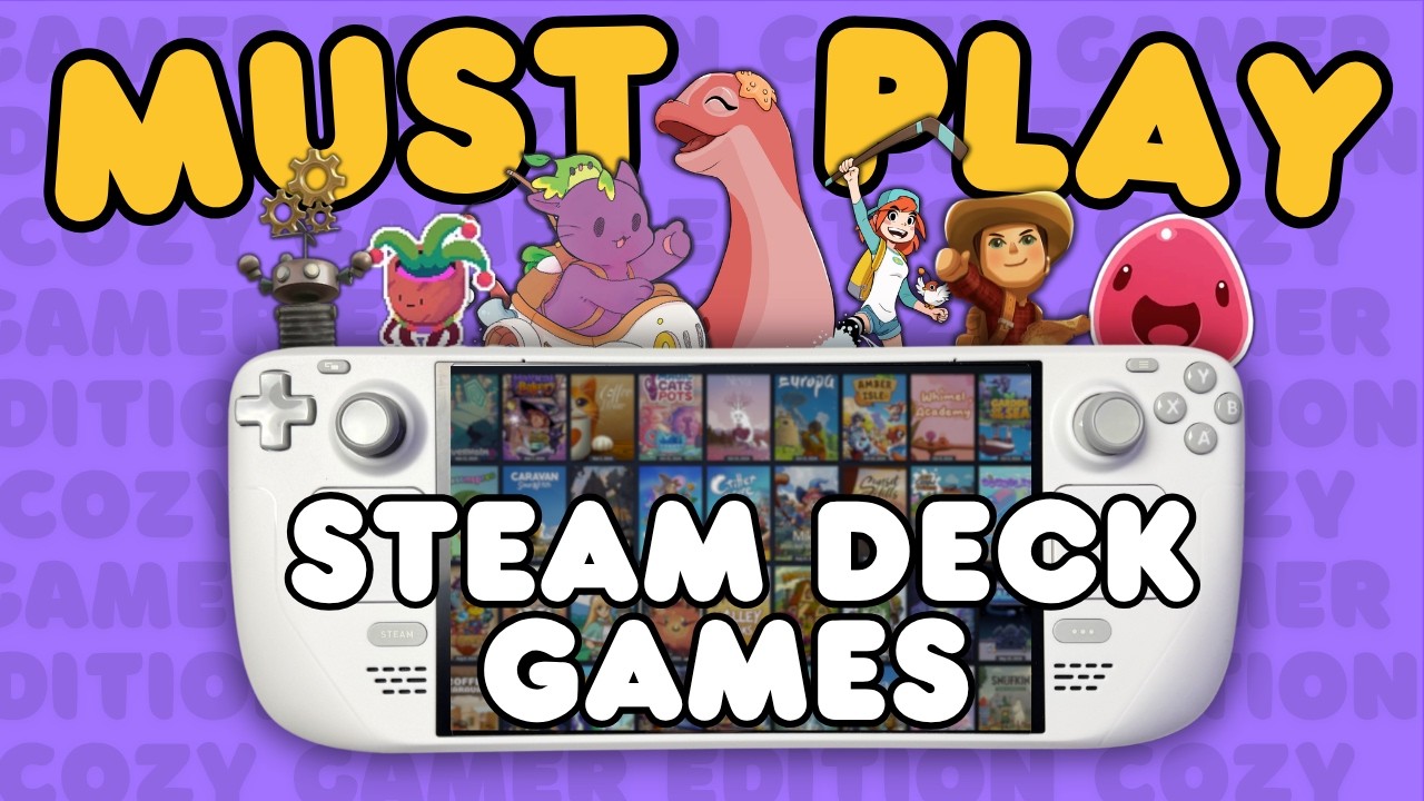Cozy Games That Feel PERFECT on Steam Deck